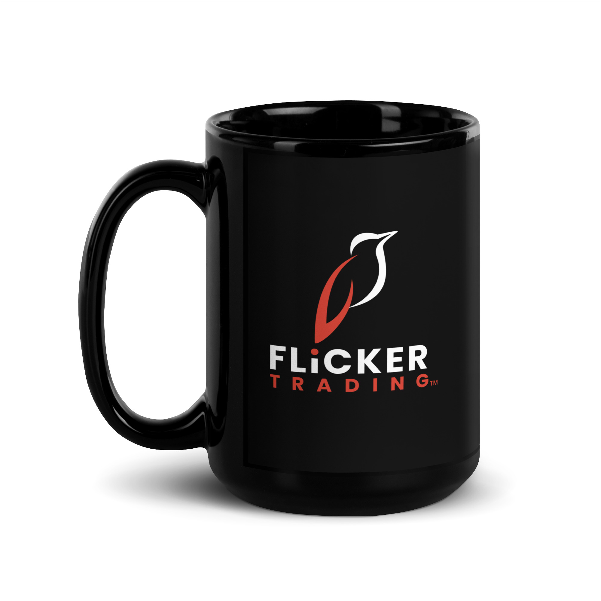 Flicker Trading Large Black Glossy Mug - Image 2