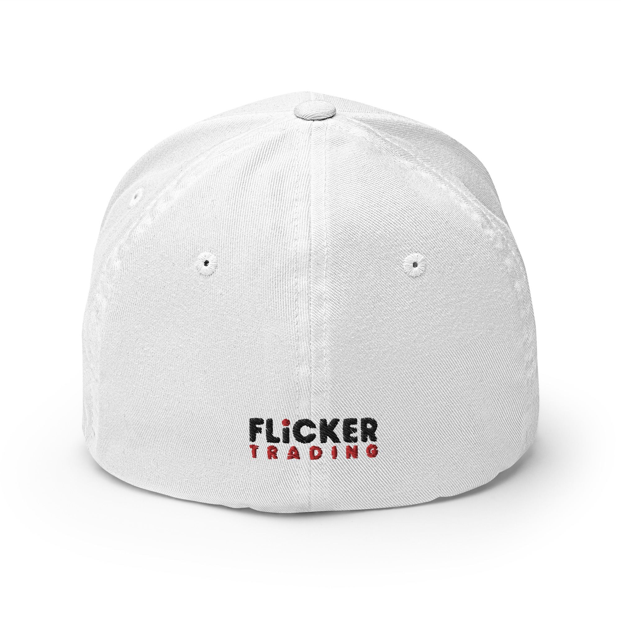 Flicker Trading Structured Twill Cap (White) - Image 2