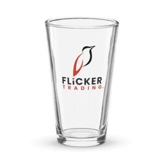 Flicker Trading Pint Glass