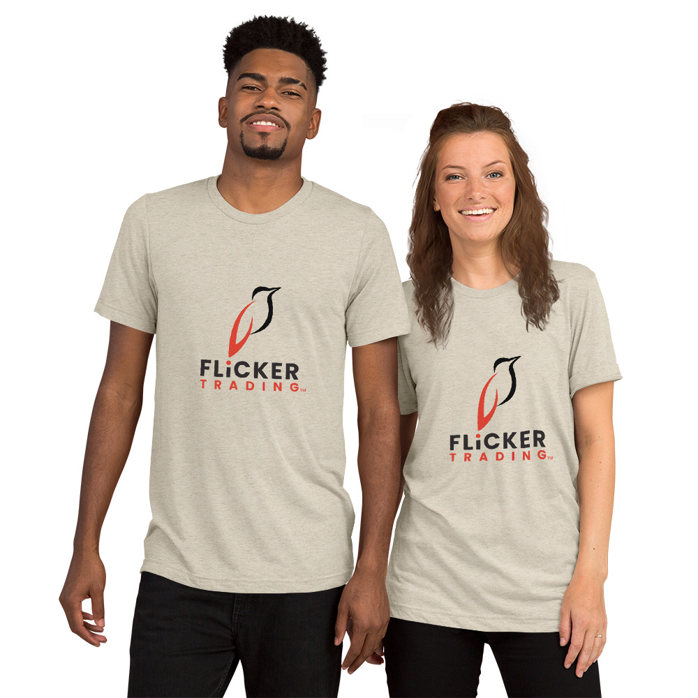 Flicker Trading T-shirt (Light) - Image 2