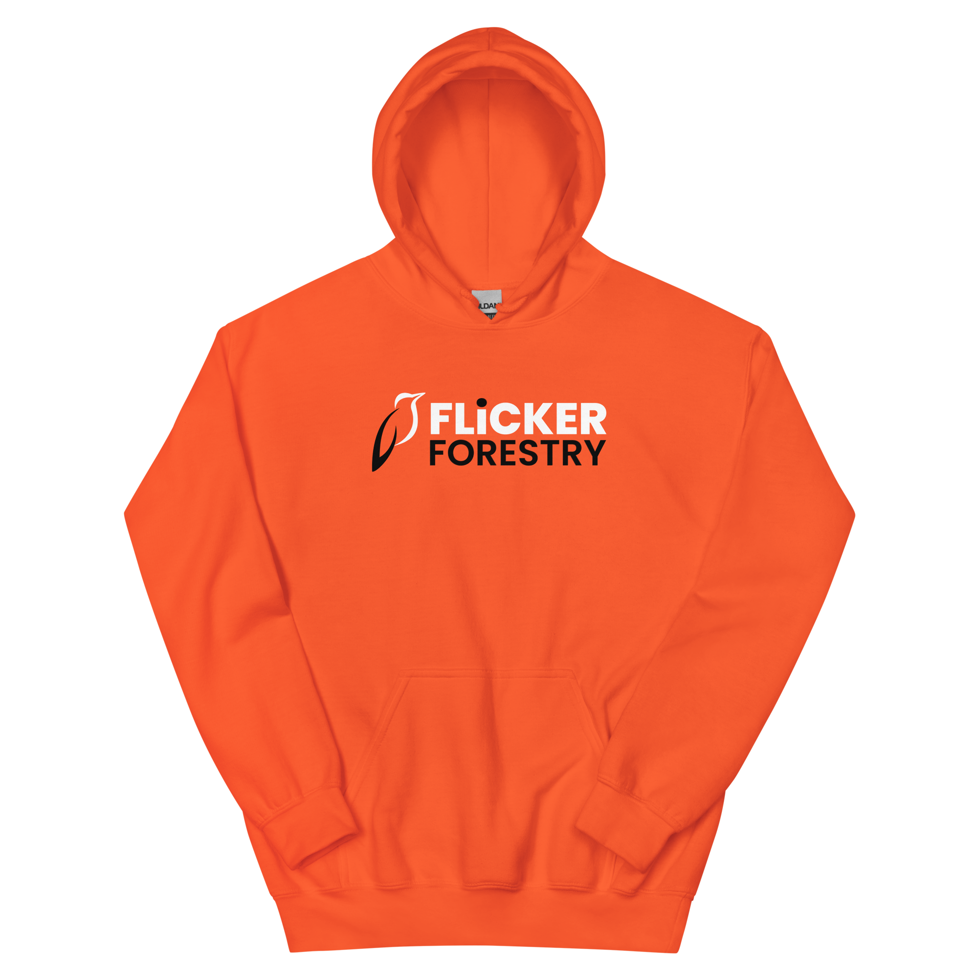 Flicker Forestry Orange Hoodie